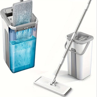 Sakerplus Mop and Bucket with Wringer Set-only 3 clothes