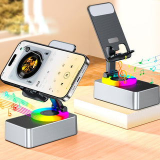 Soporte con altavoz Bluetooth y batería externa