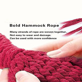 Sakerplus Brazilian Double Hammock with Ropes
