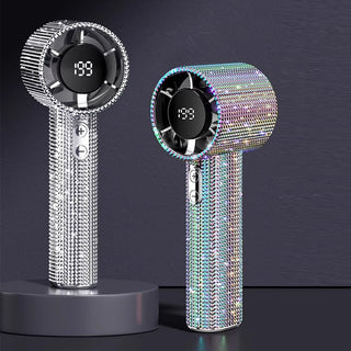 Sakerplus Luxury Rechargeable Handheld Turbo Fan