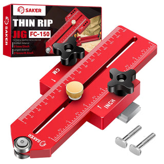 SAKER® Thin Rip Jig Table Saw Jig Guide